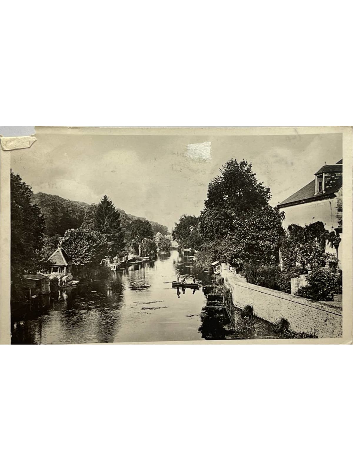 Recto de la carte postale