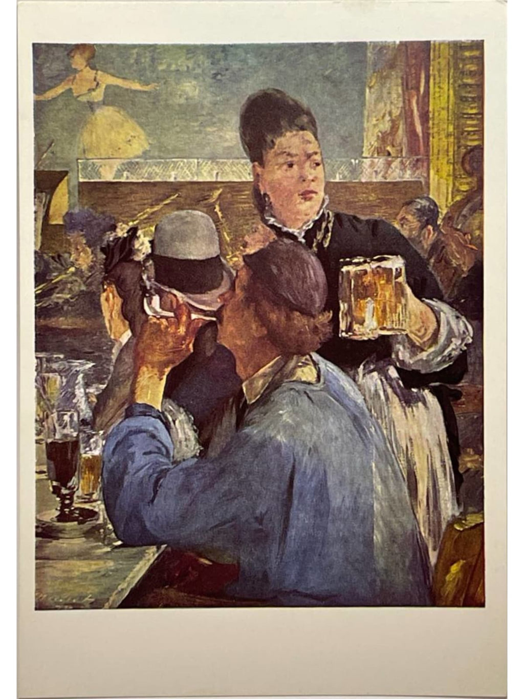 Recto de la carte postale