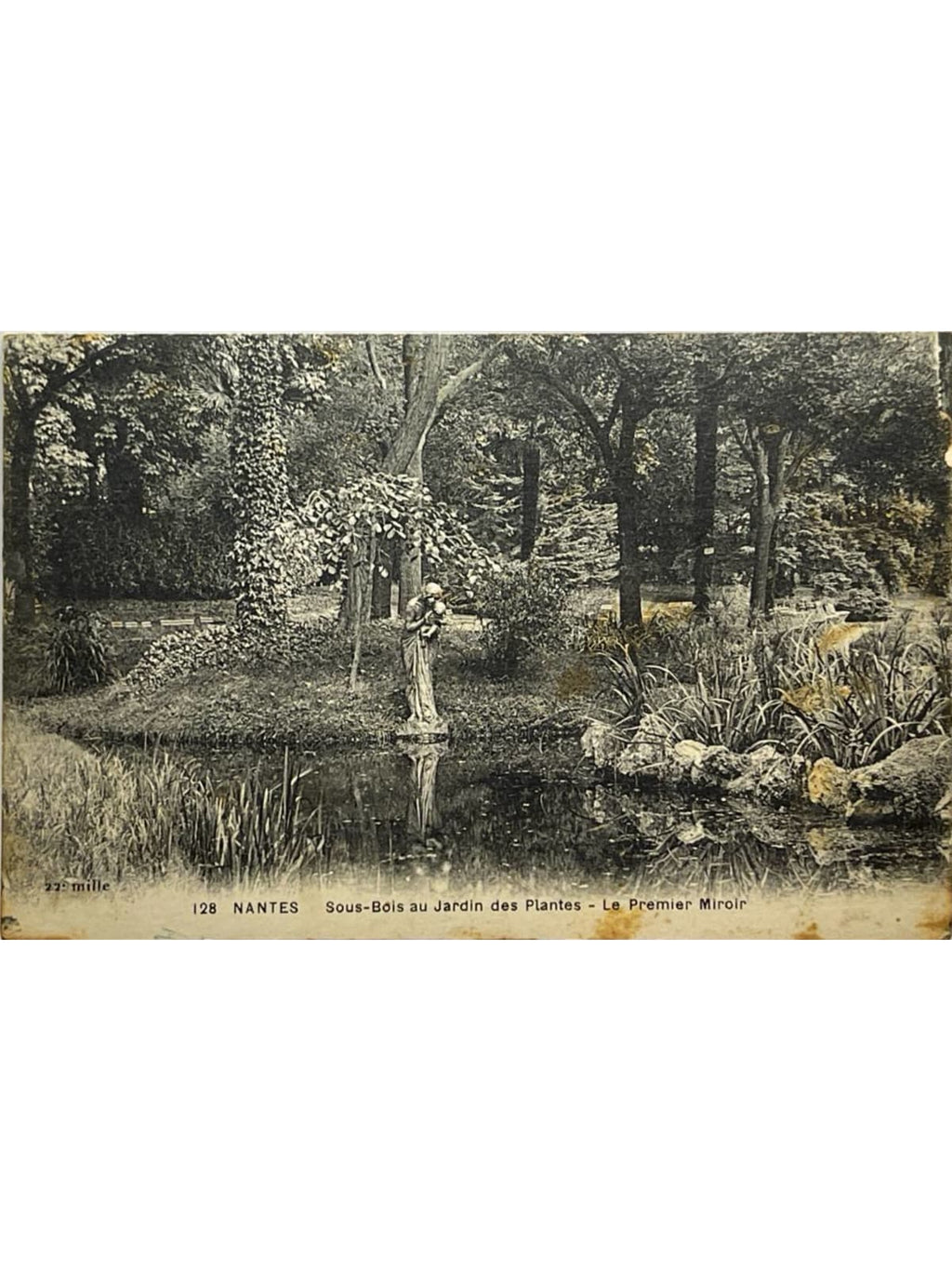 Recto de la carte postale