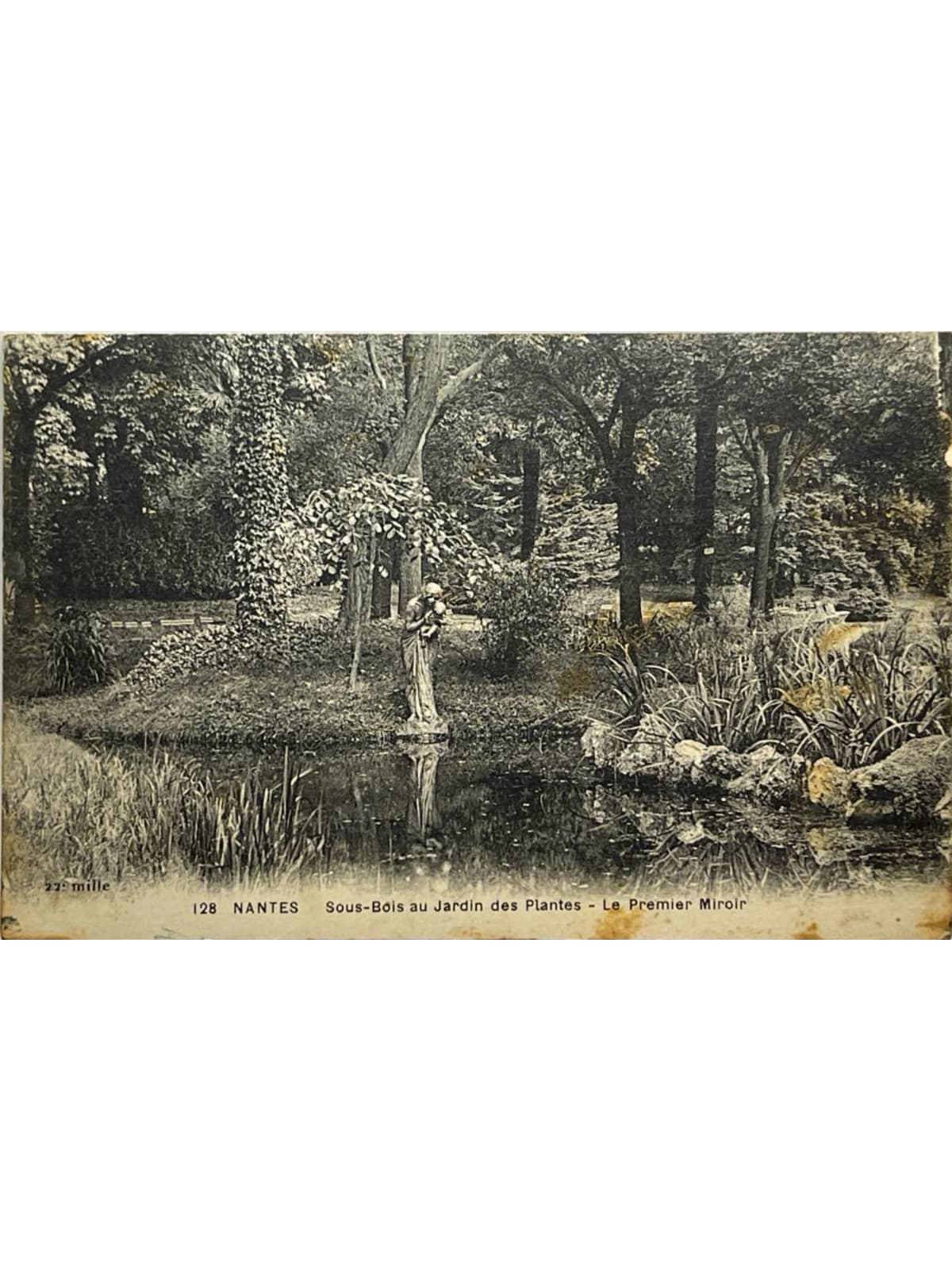 Recto de la carte postale