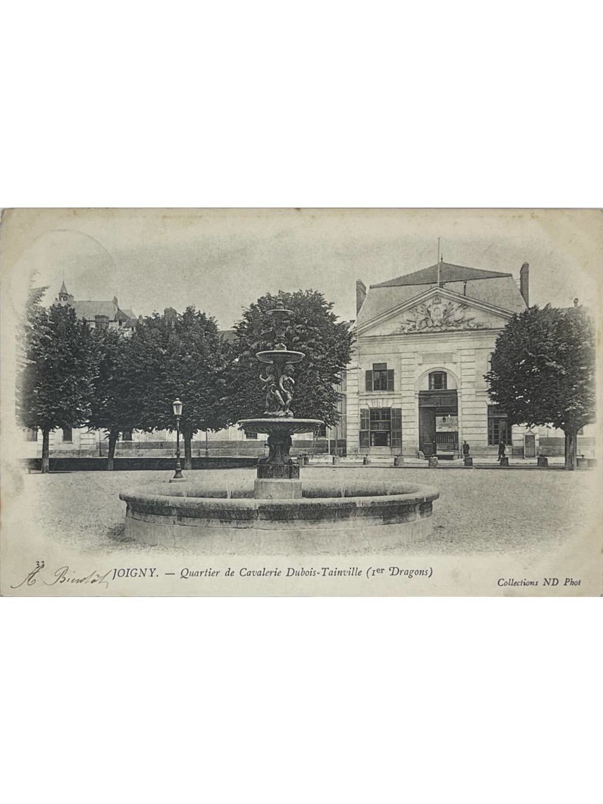 Recto de la carte postale