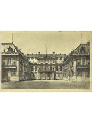 Carte postale – Versailles – Château, la Cour de Marbre – Édition des Musées Nationaux n°81