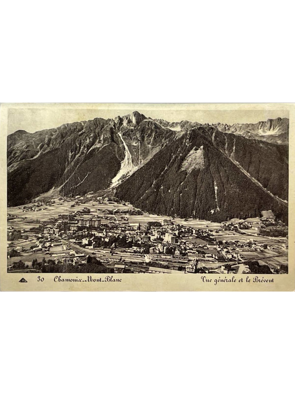 Recto de la carte postale