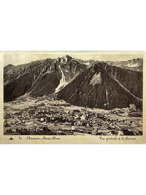 Chamonix-Mont-Blanc – Vue générale et le Brévent – CPA n°30