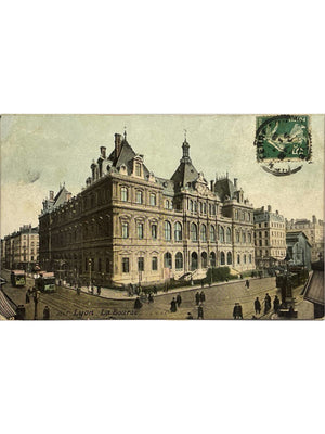 Lyon – La Bourse, Palais du Commerce – CPA L.V. & Cie n° 223