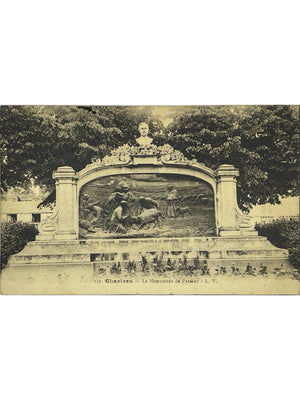 Chartres – Monument de Pasteur – CPA circulée en 1911