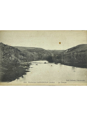 Argenton-sur-Creuse (Indre) – La Creuse – CPA n° 233
