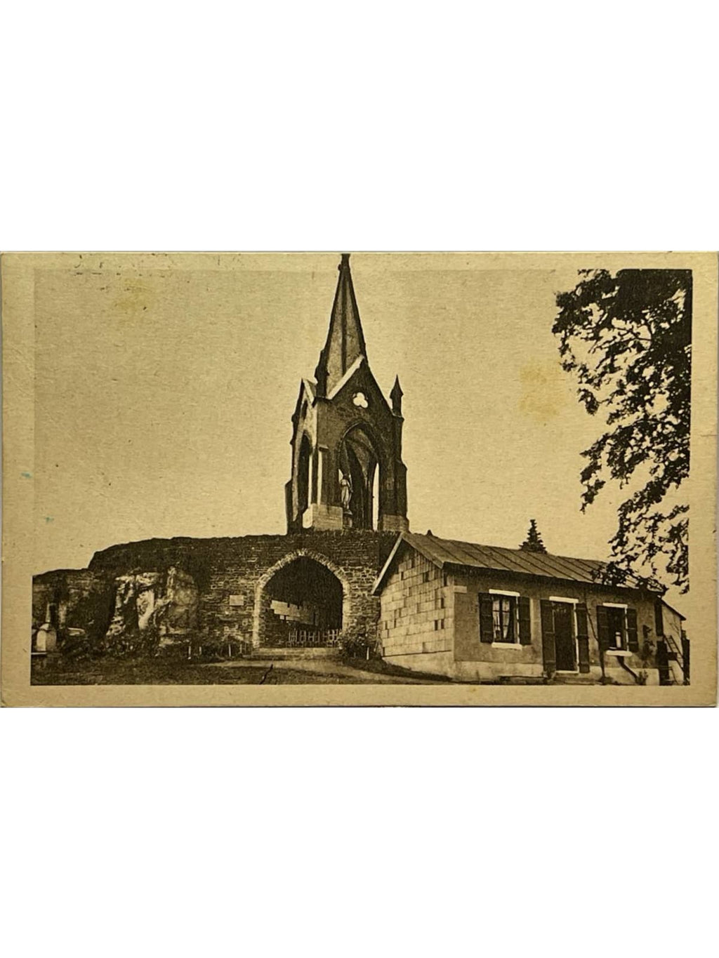 Recto de la carte postale