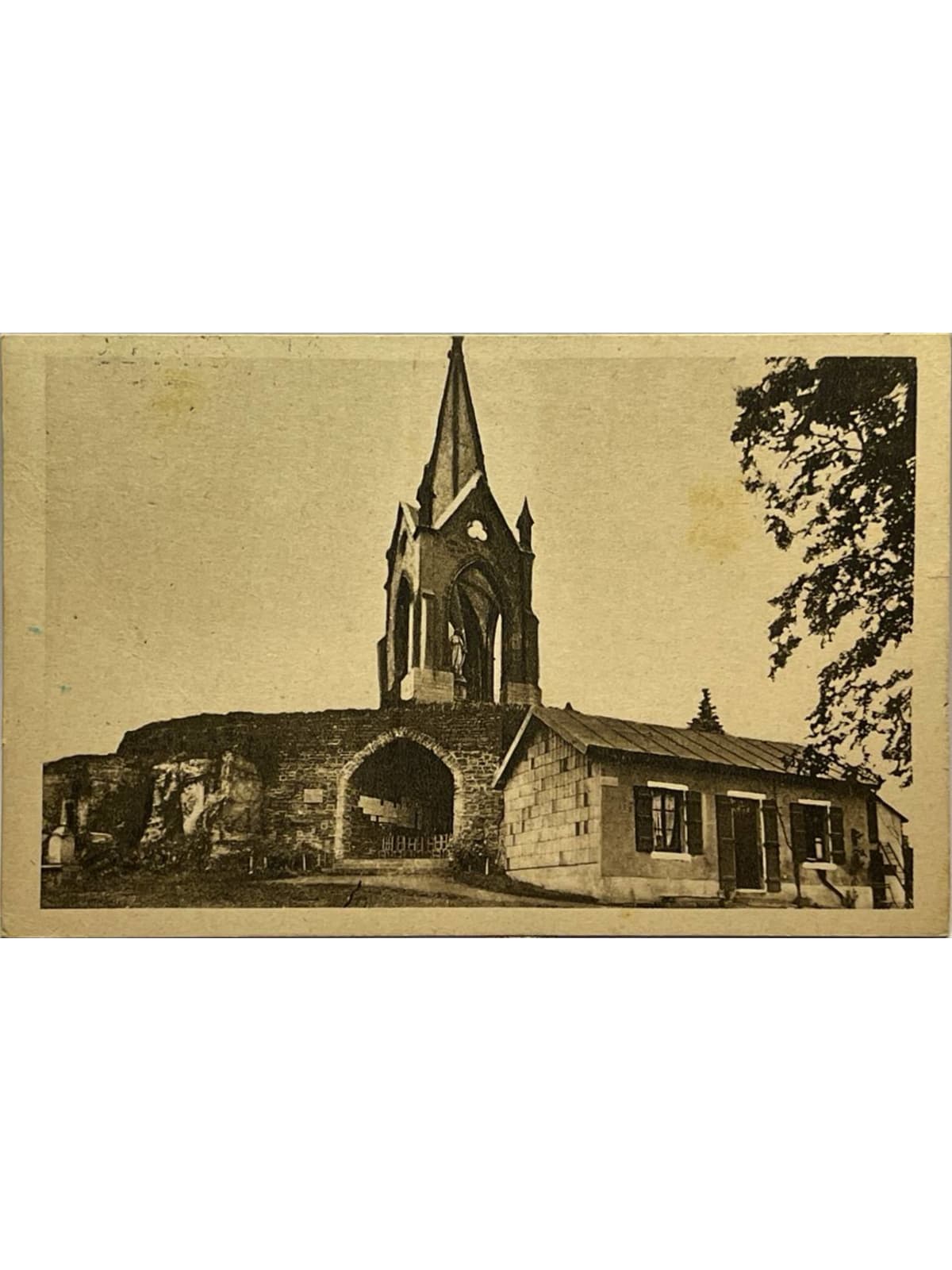 Recto de la carte postale