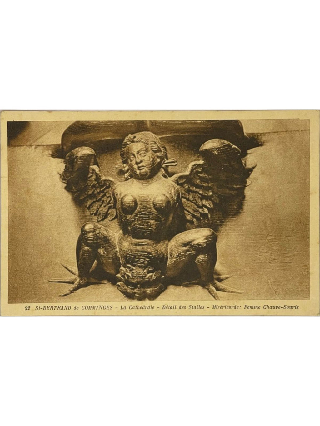Recto de la carte postale