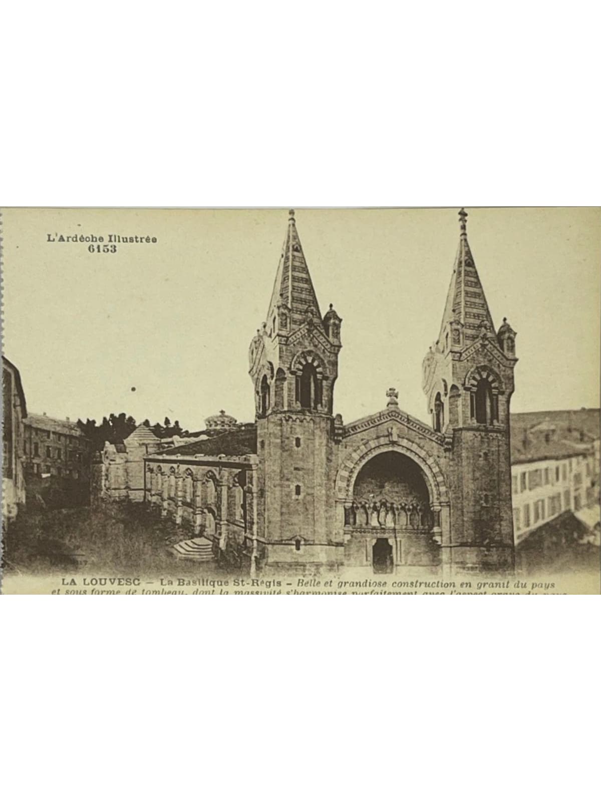 Recto de la carte postale