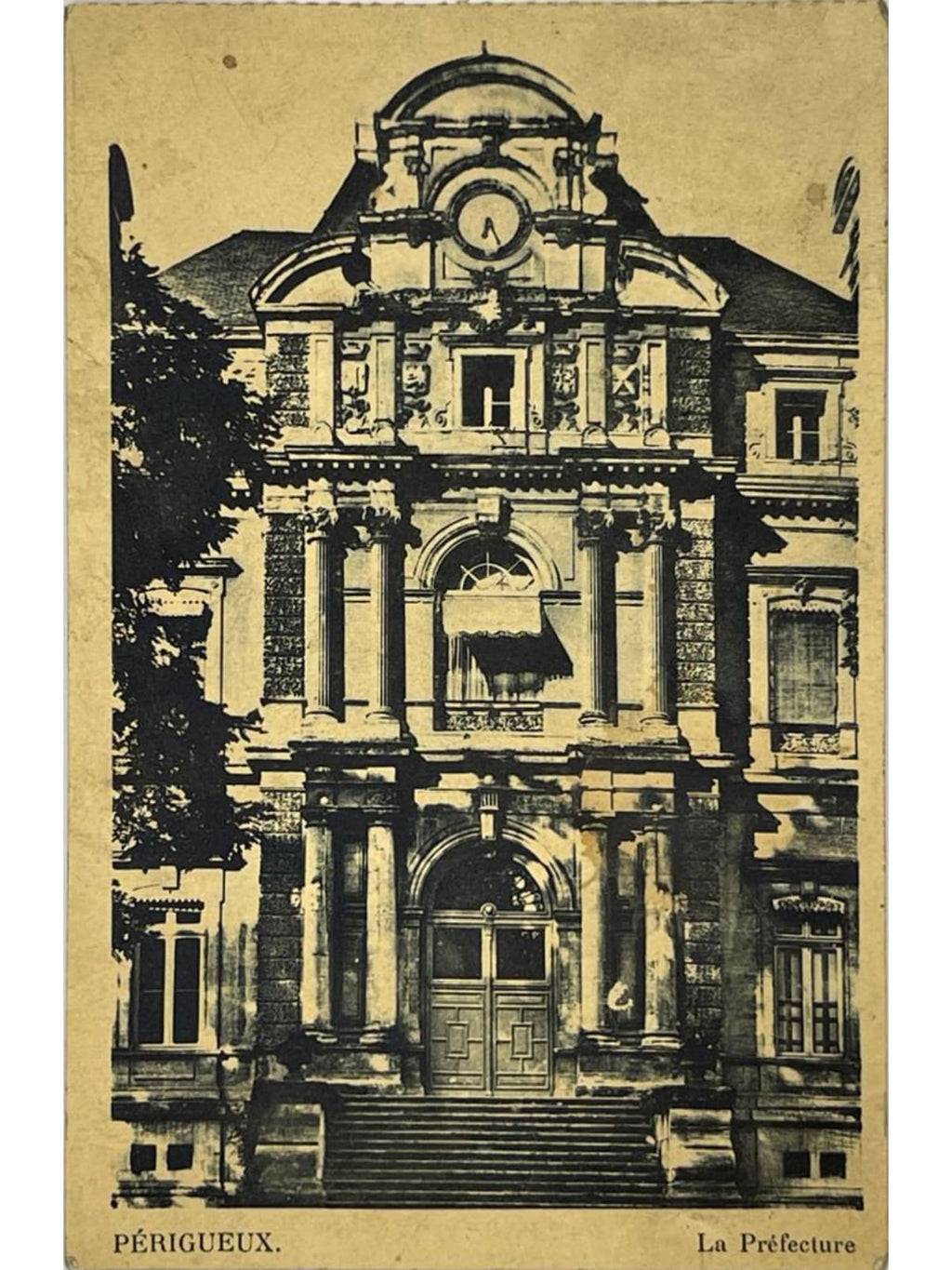 Recto de la carte postale