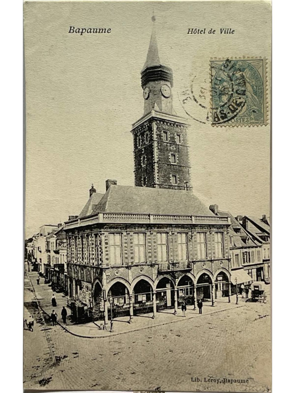 Recto de la carte postale