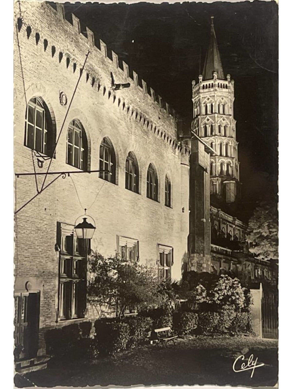 Recto de la carte postale