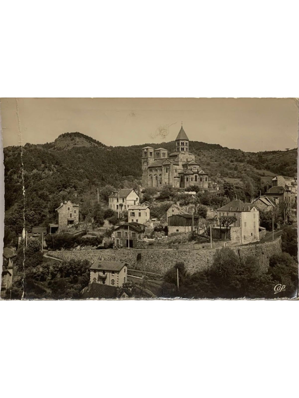 Recto de la carte postale