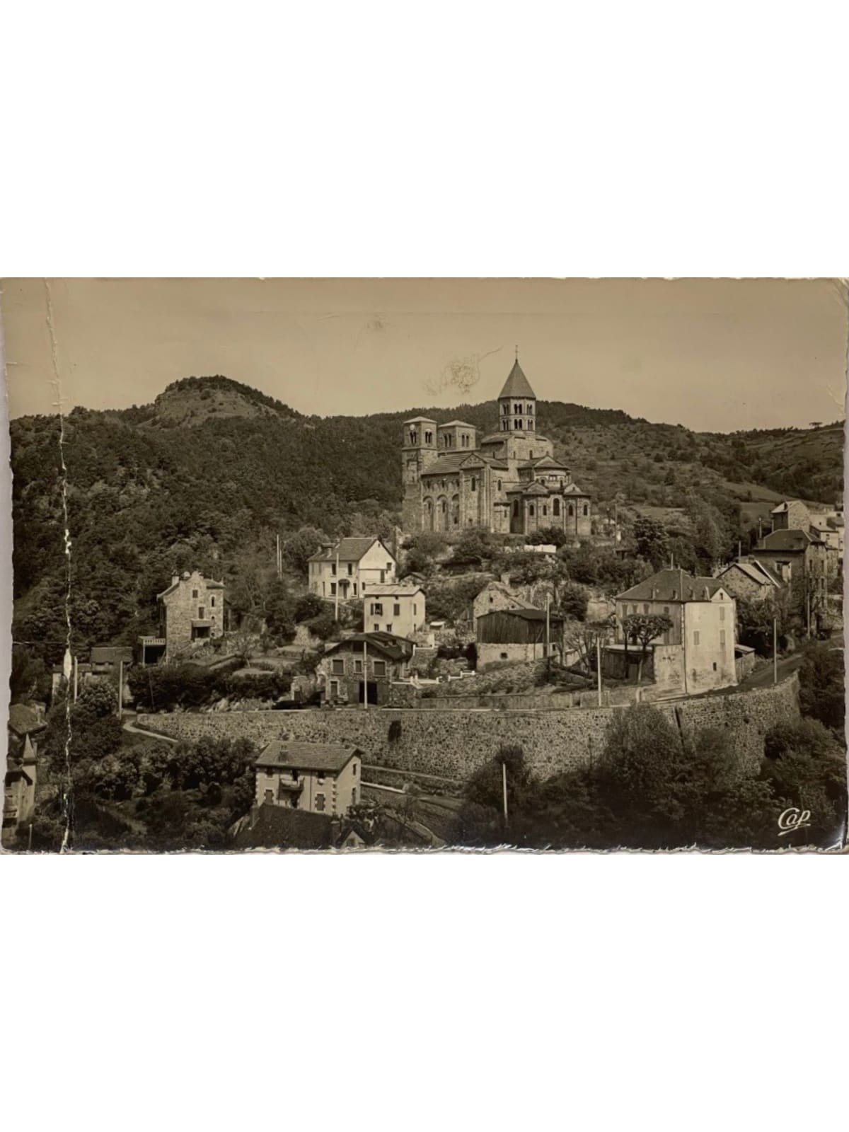 Recto de la carte postale