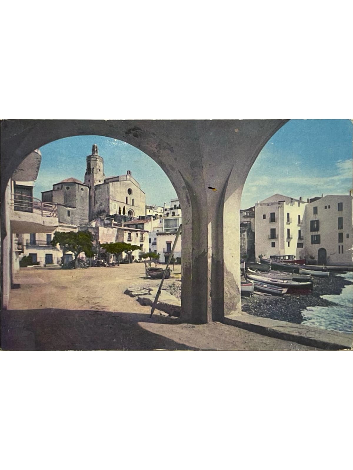 Recto de la carte postale