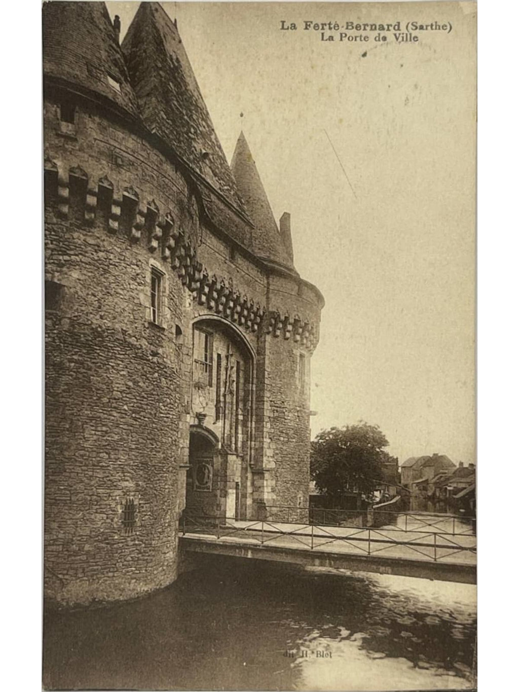 Recto de la carte postale