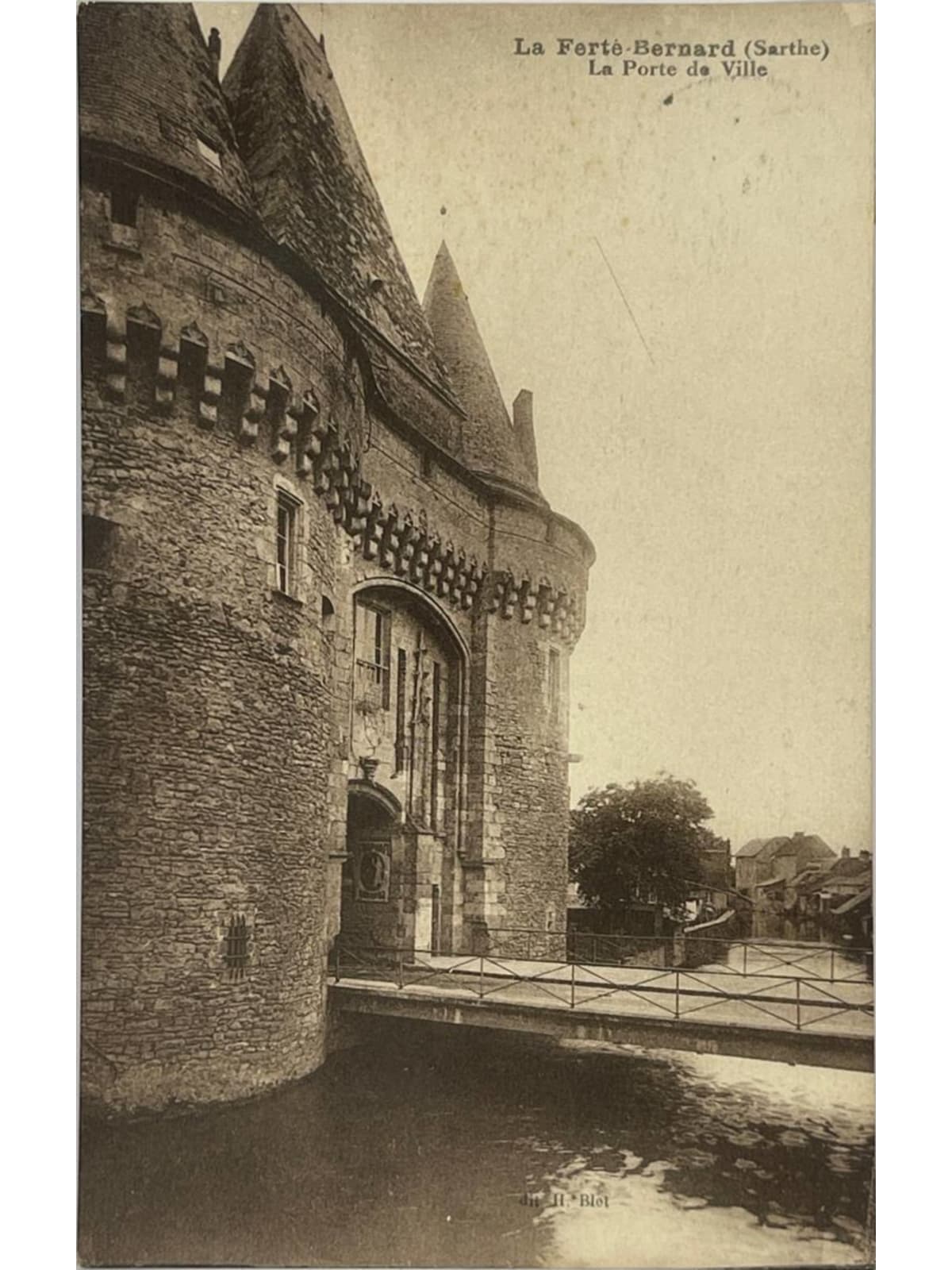 Recto de la carte postale