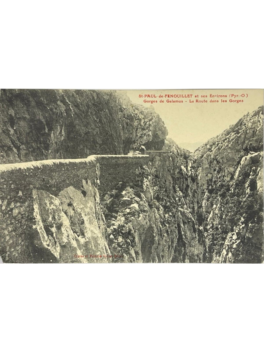 Recto de la carte postale