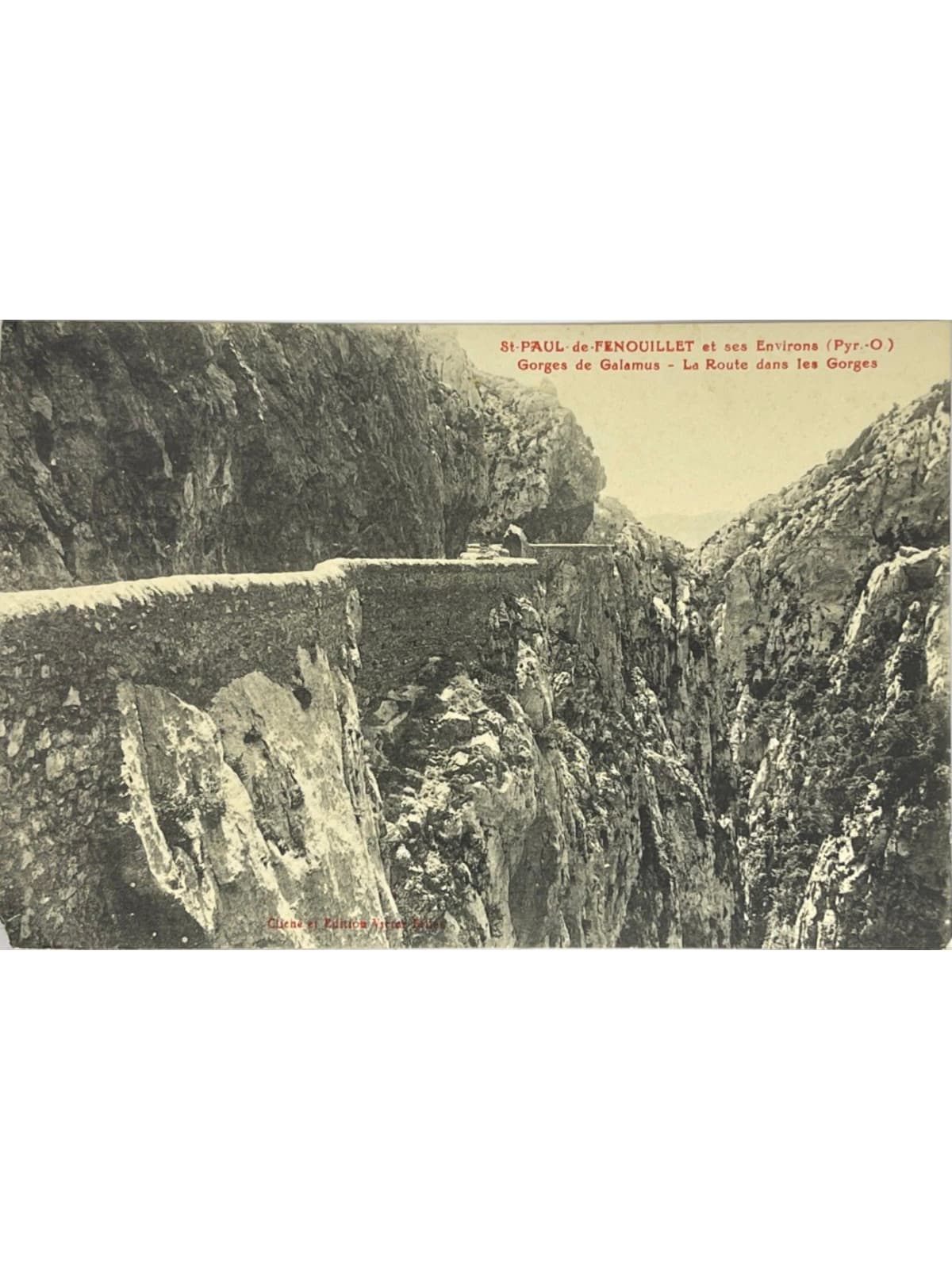 Recto de la carte postale