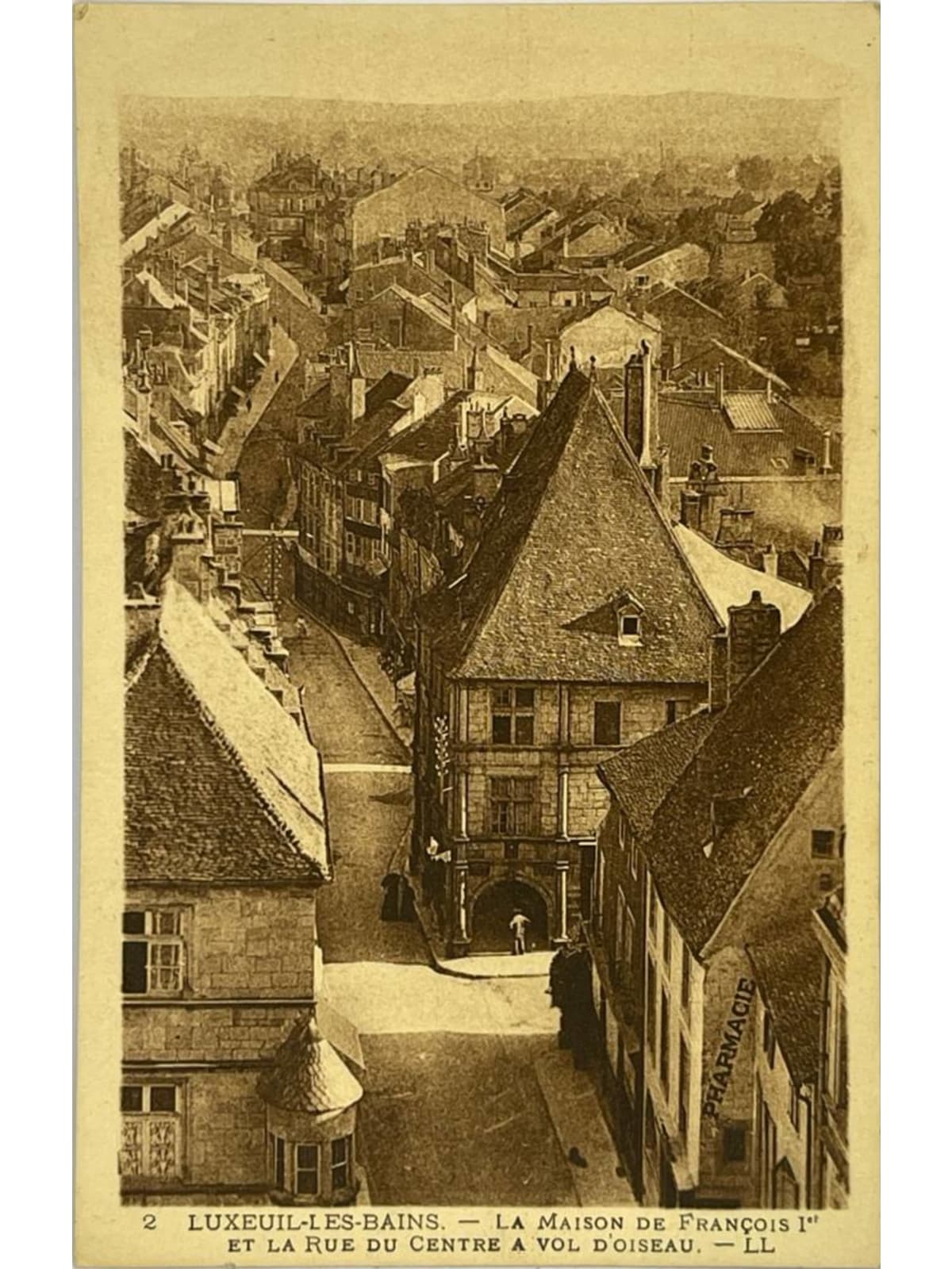 Recto de la carte postale
