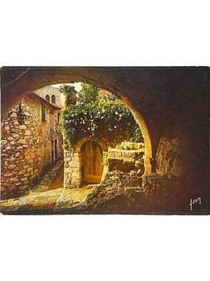 Carte postale – Èze – Vieilles rues et vieilles pierres – Éditions Yvon, vers 1962