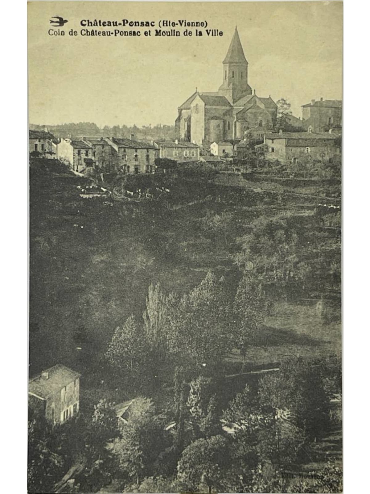 Recto de la carte postale