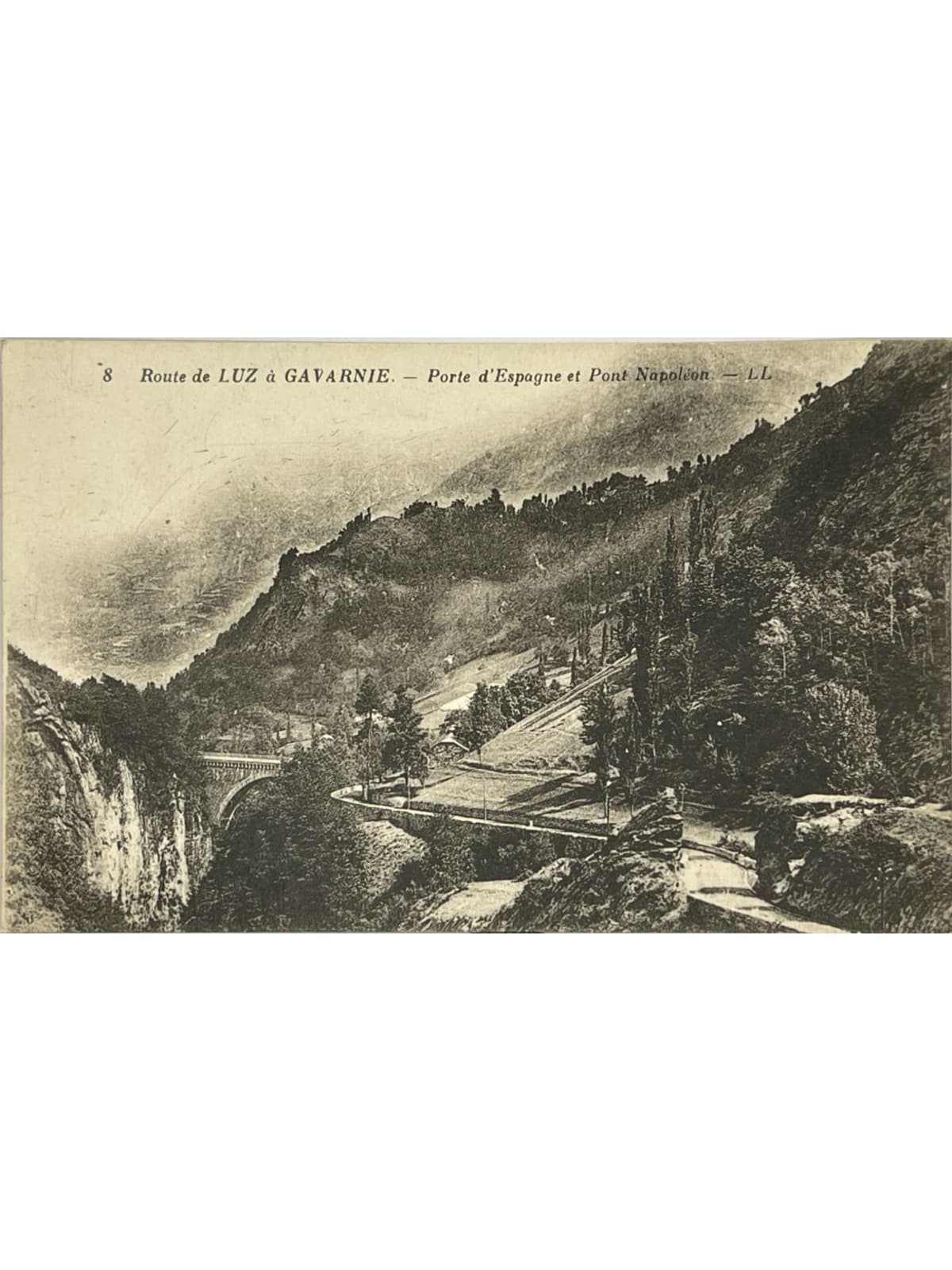 Recto de la carte postale