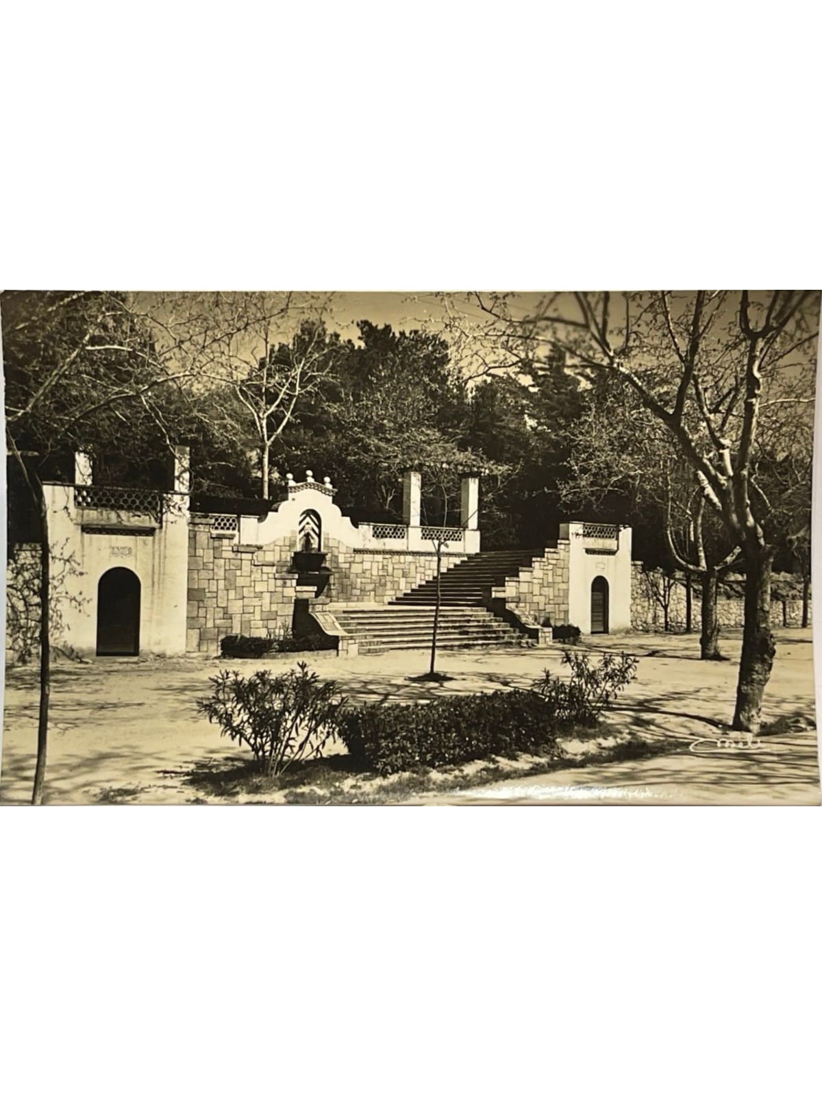 Recto de la carte postale