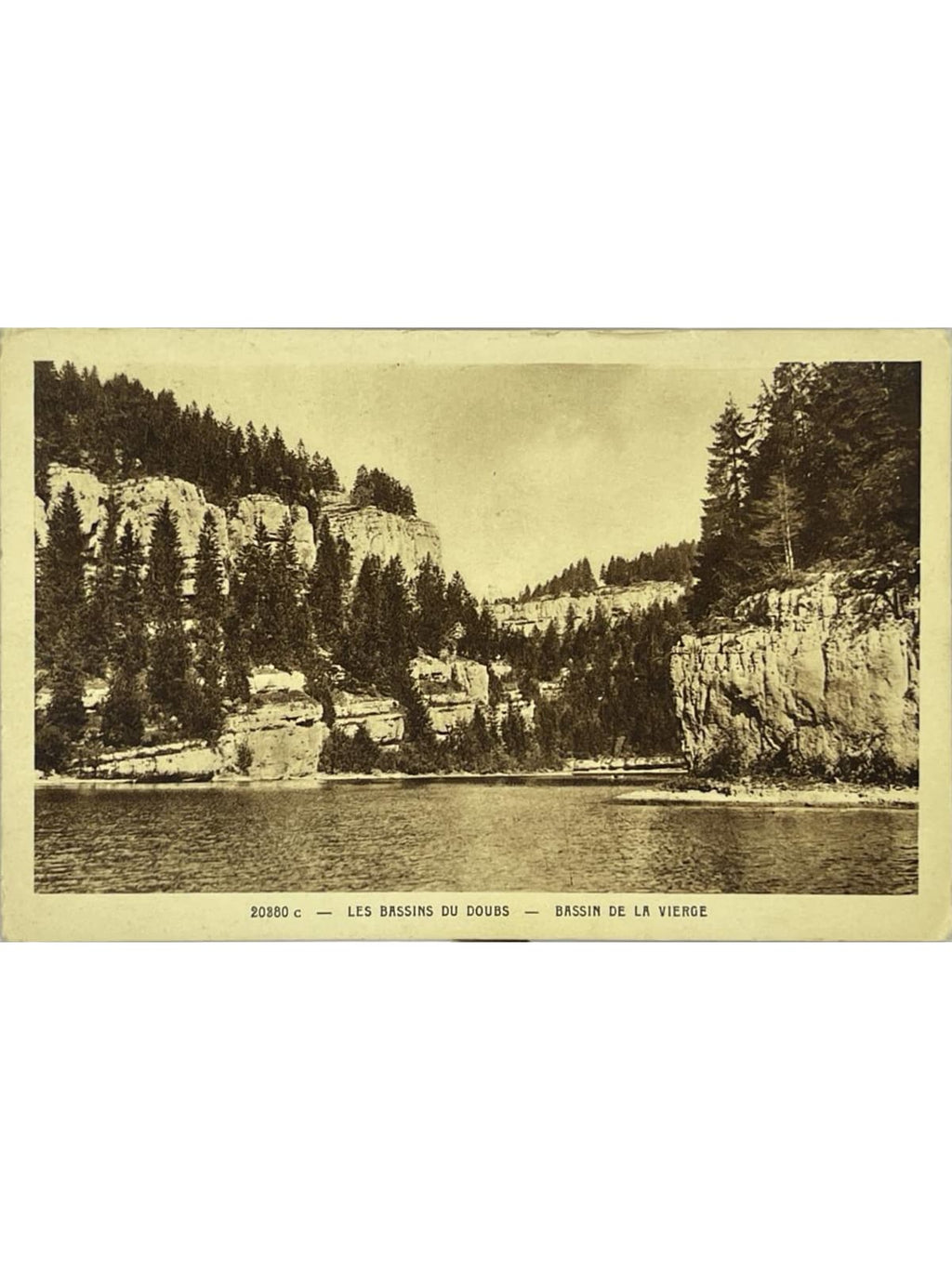 Recto de la carte postale