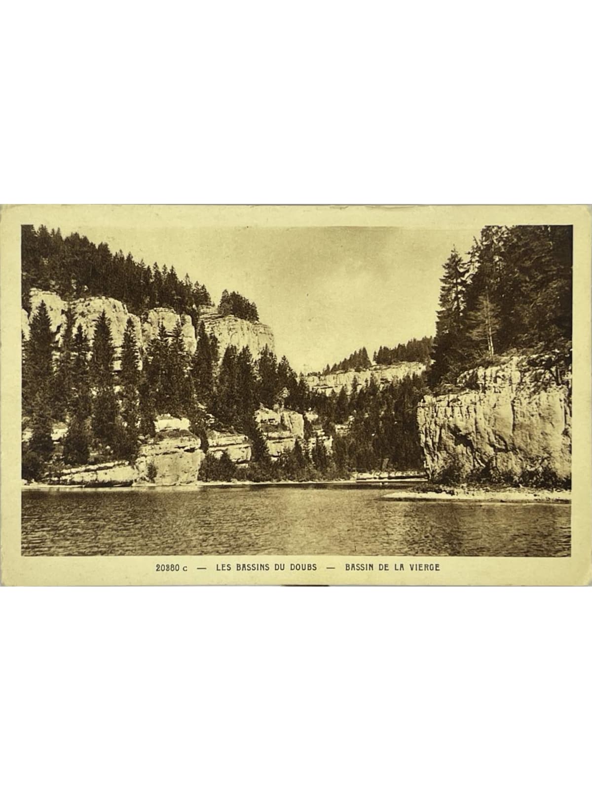 Recto de la carte postale
