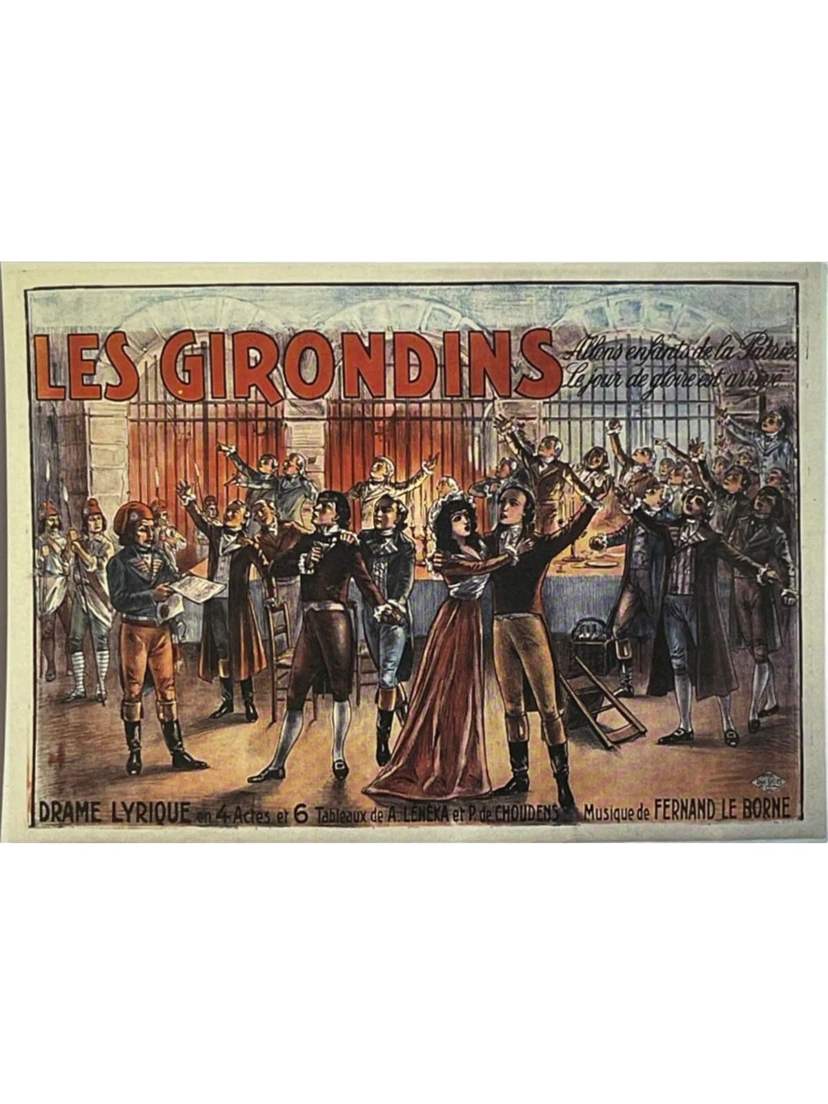 Recto de la carte postale
