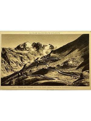 Val-d'Isère – Route de l'Iseran, lacets du versant Tarentaise – CPA