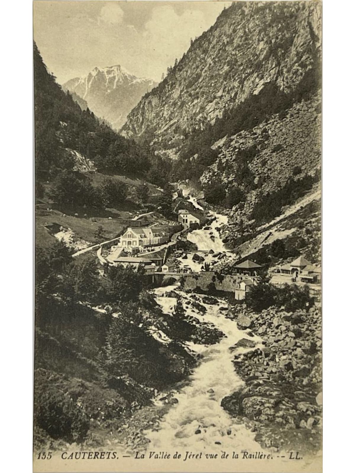 Recto de la carte postale