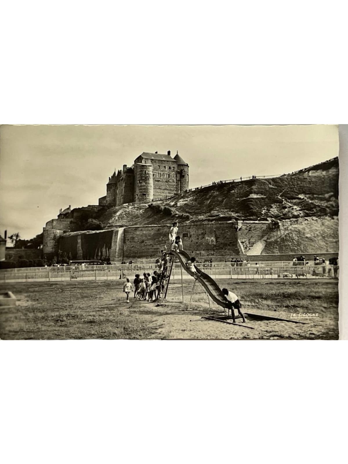 Recto de la carte postale