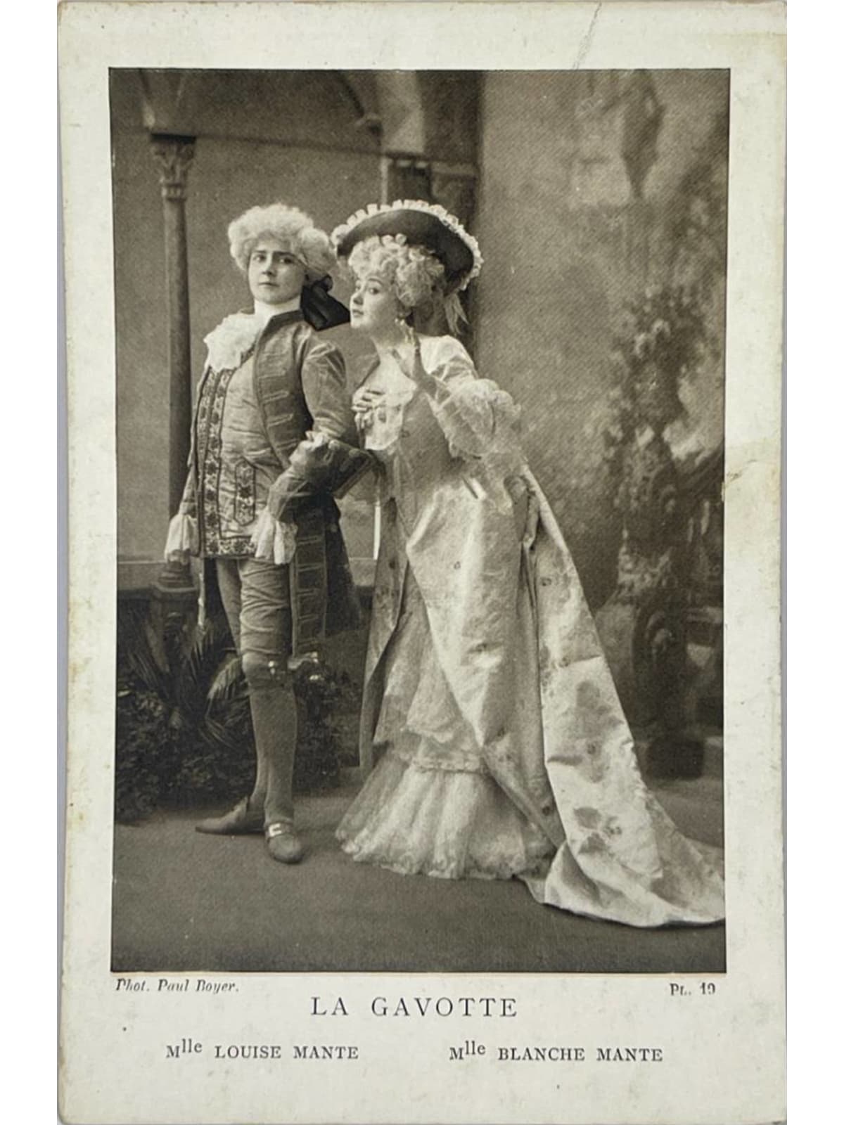 Recto de la carte postale