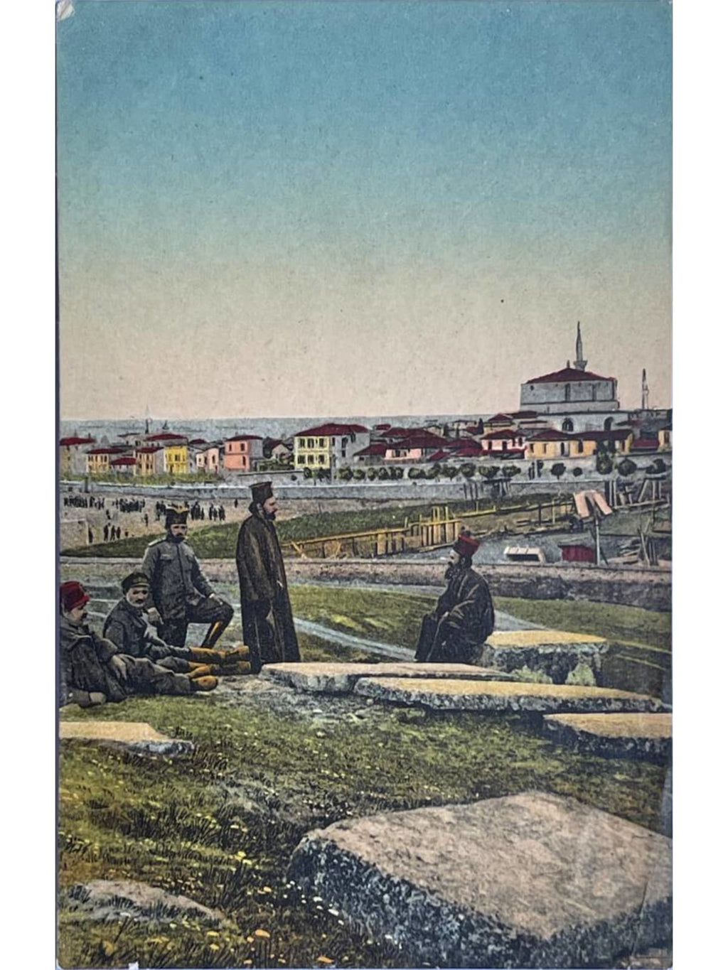 Recto de la carte postale