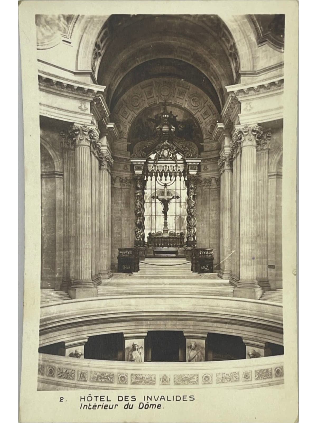 Recto de la carte postale