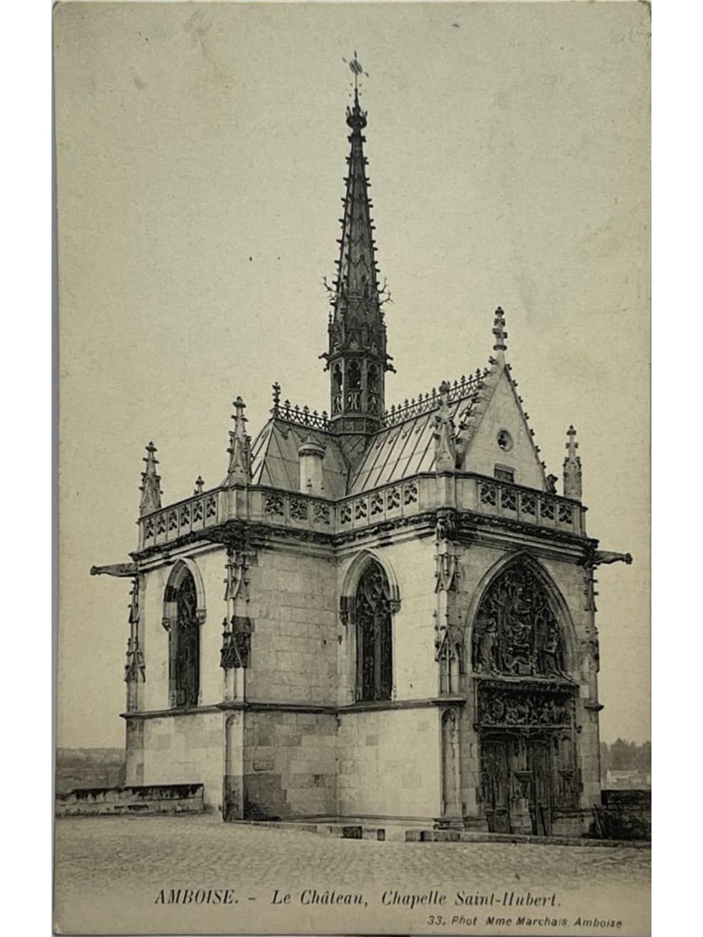 Recto de la carte postale