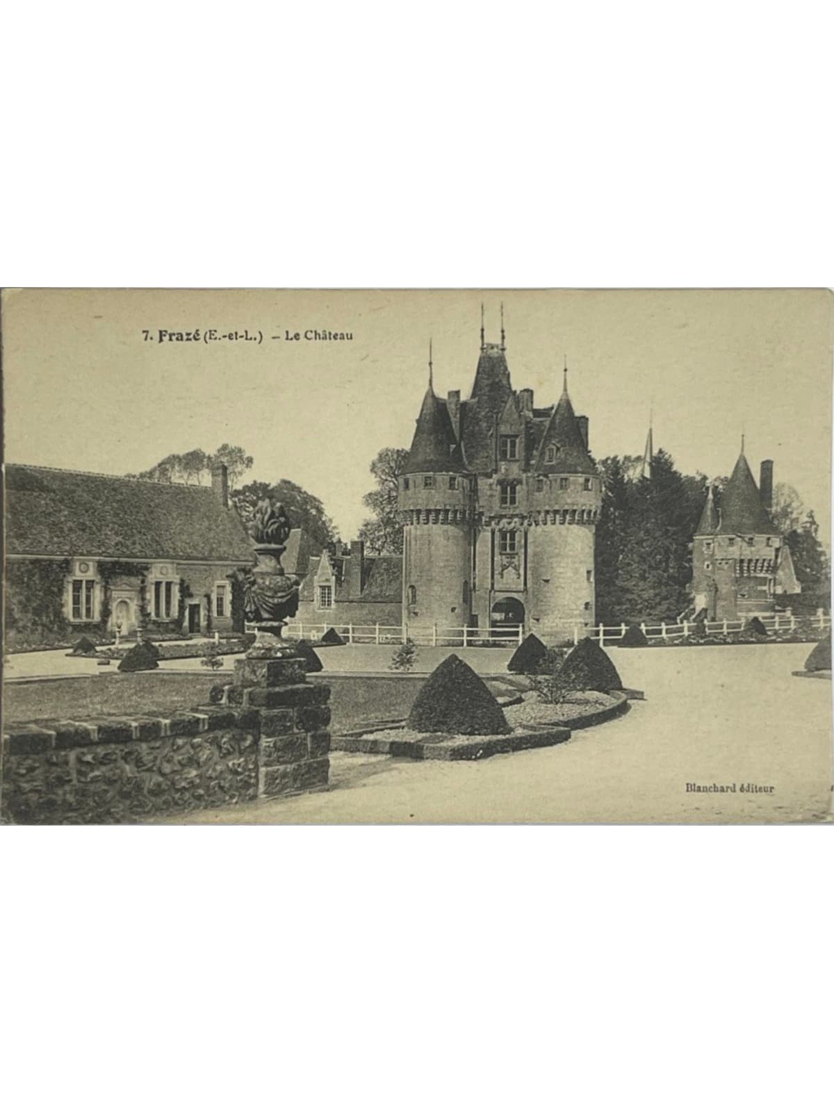 Recto de la carte postale