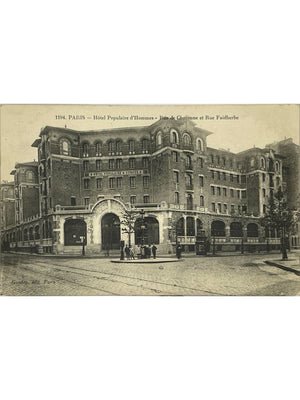 Paris 11e – Hôtel Populaire d'Hommes, rues de Charonne et Faidherbe – CPA