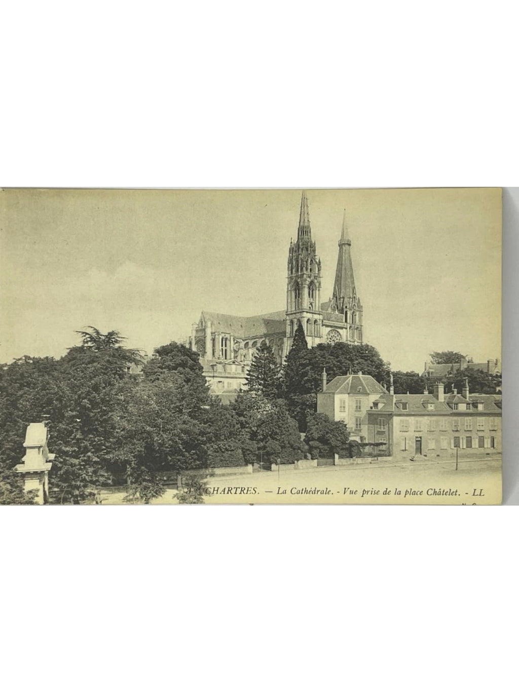 Recto de la carte postale