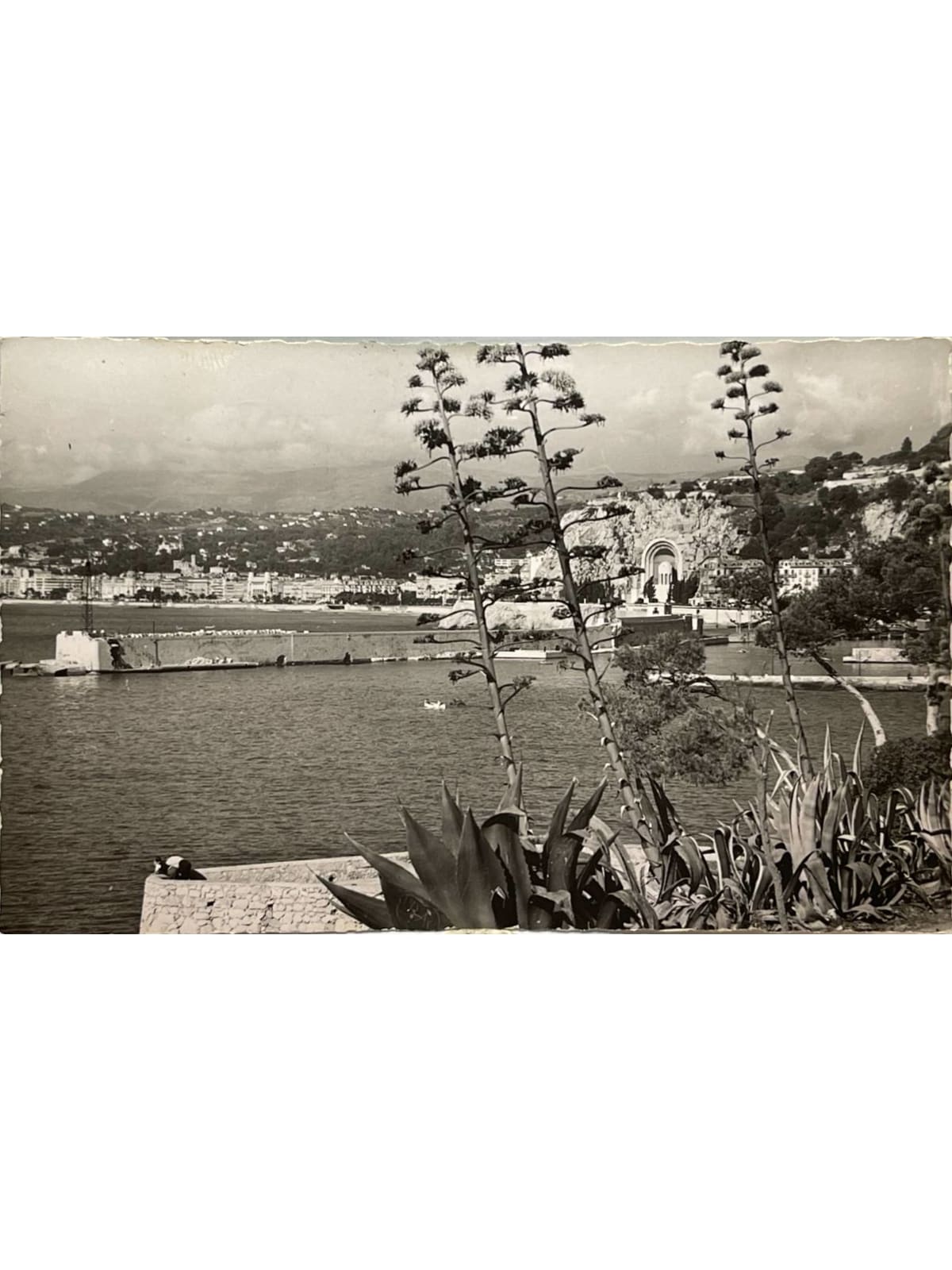 Recto de la carte postale