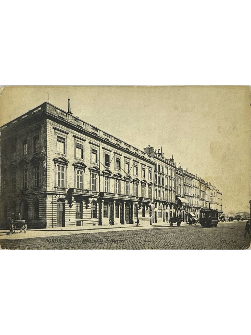 Recto de la carte postale