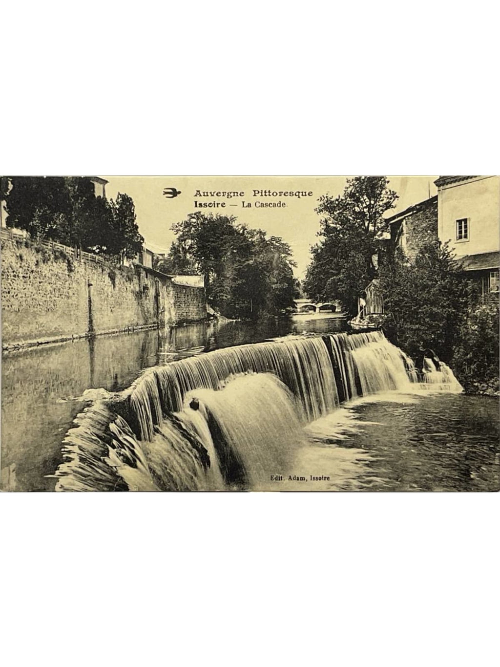 Recto de la carte postale