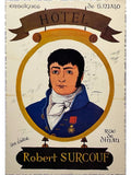Recto de la carte postale
