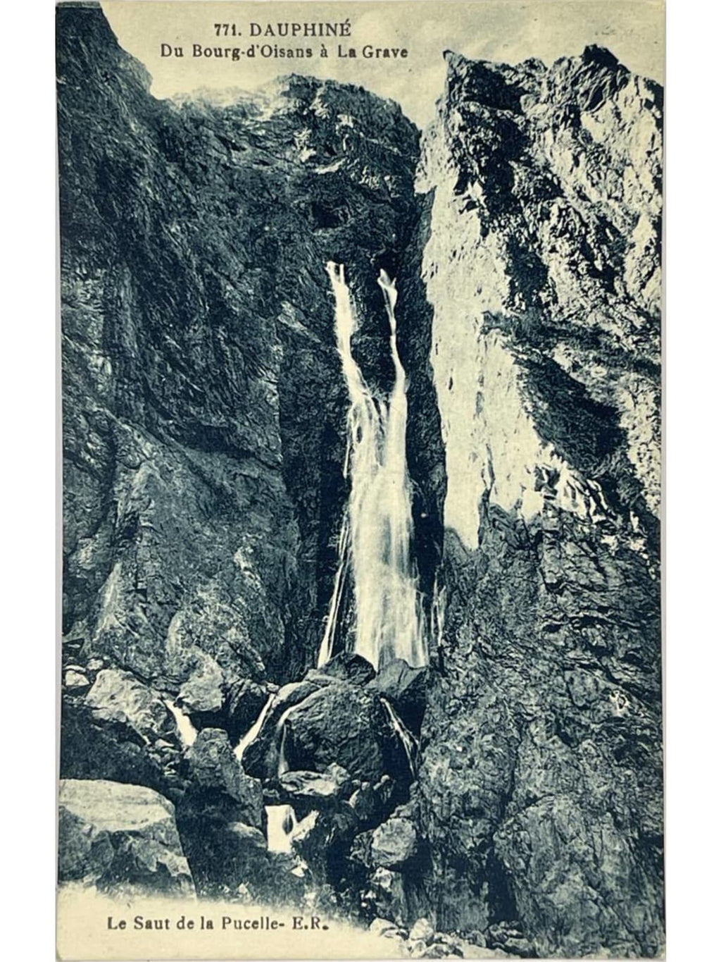Recto de la carte postale