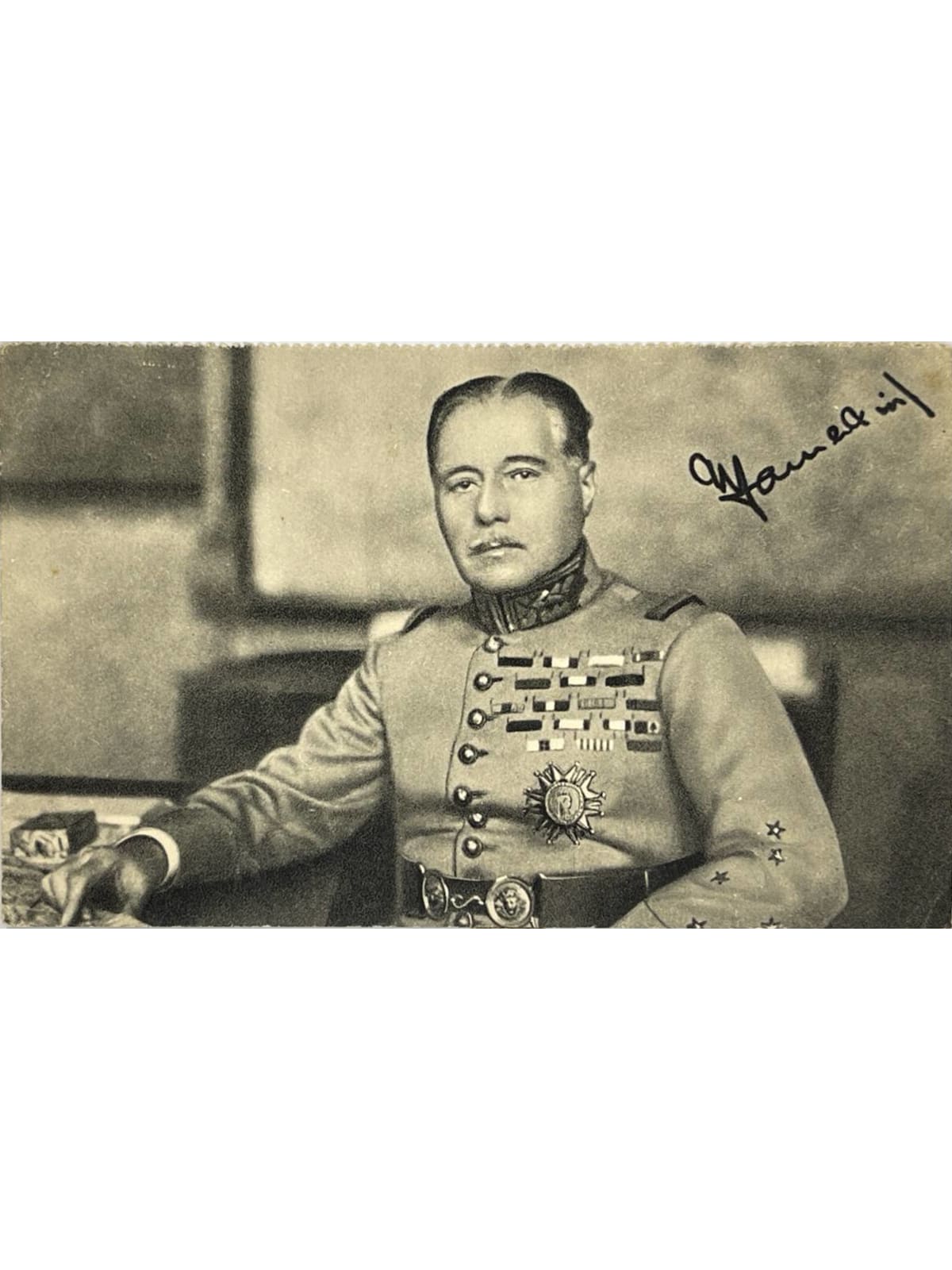Recto de la carte postale