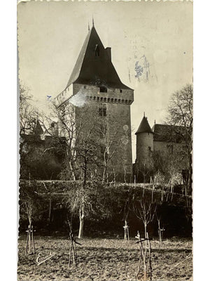 Aubigné-Briand – Vieux château et caves J. Cochard – CPSM